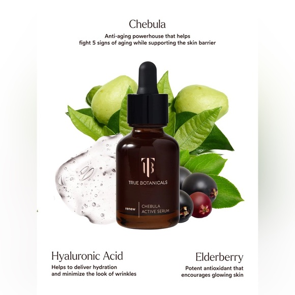 True Botanicals Renew Chebula Active Serum (BRAND NEW, NEVER OPENED - Picture 4 of 5
